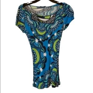 Versace Collection Stretchy Y2k Knit Blouse 10/44